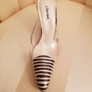 J. Renee Zebra Mule